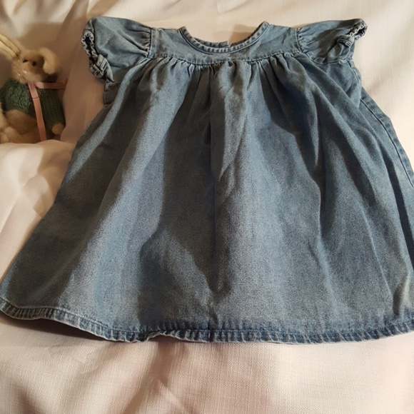 Baby Crew 12m jean dress - Picture 1 of 4
